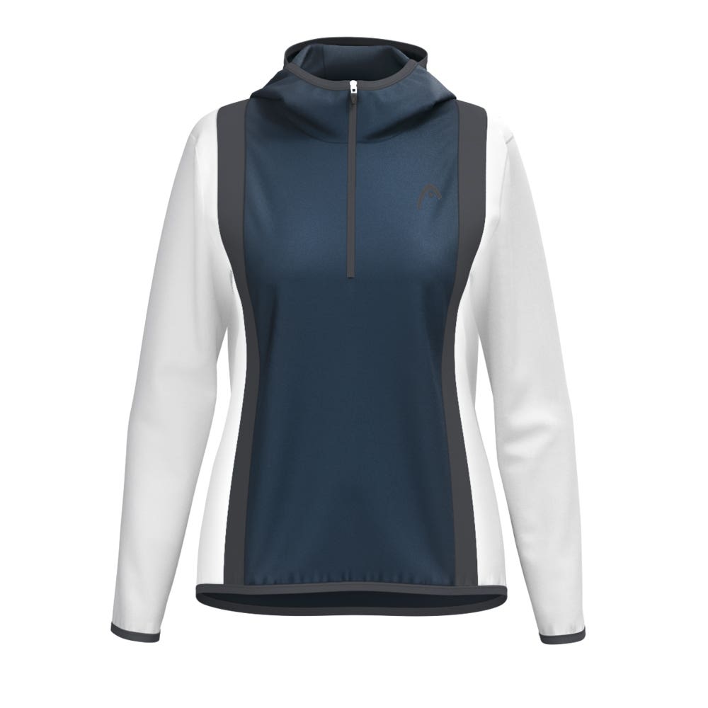 SUDADERA HEAD CLUB 25 TECH MUJER AZUL MARINO