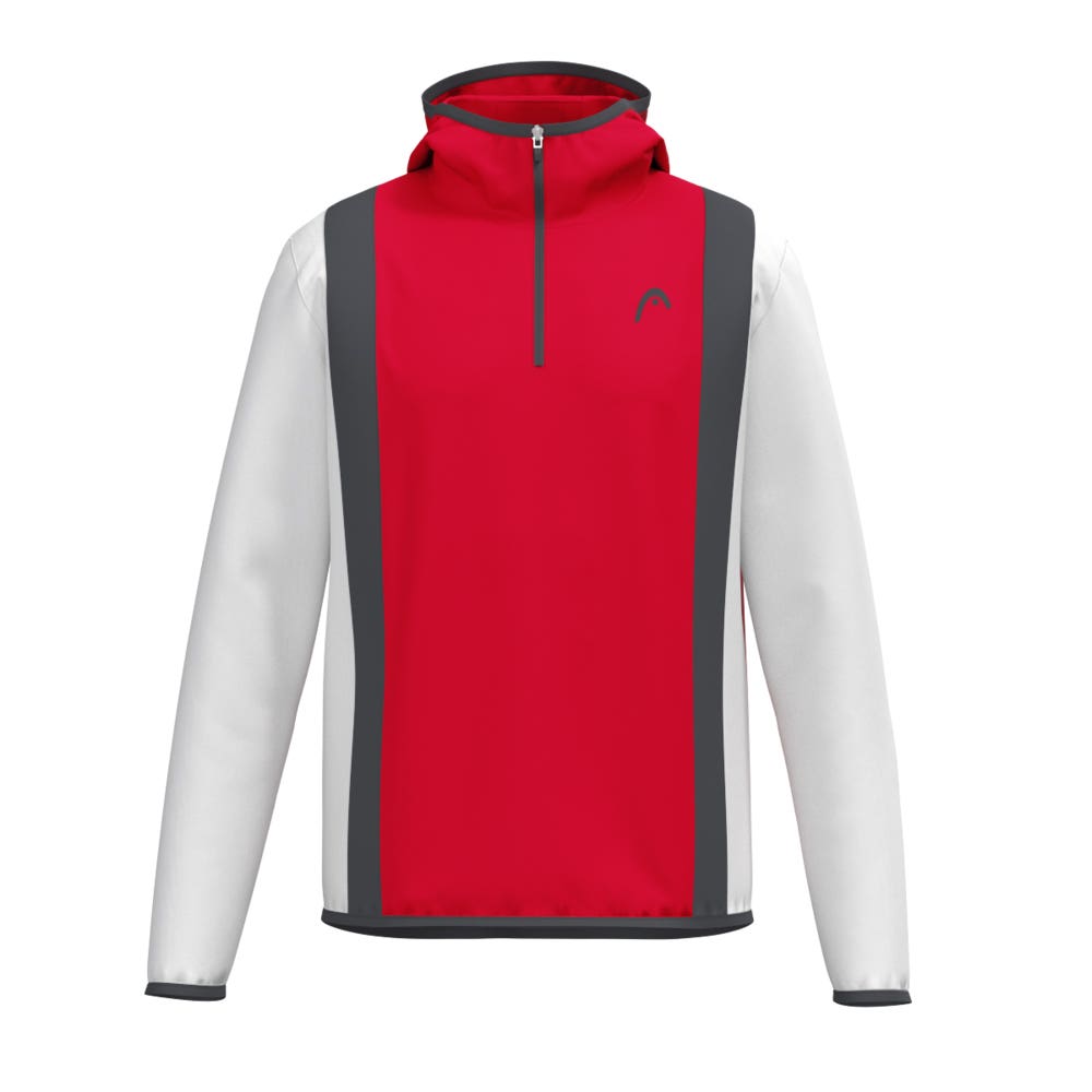 SUDADERA HEAD CLUB 25 TECH MUJER ROJO