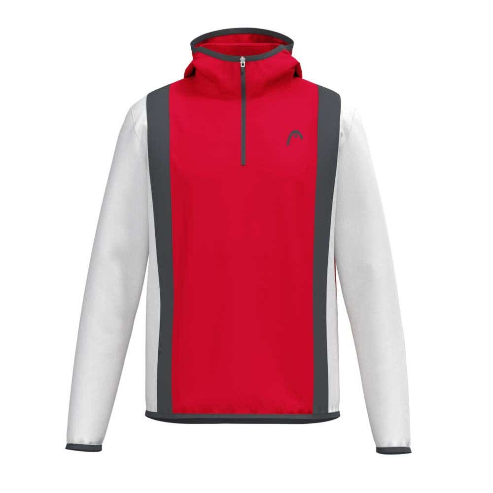 SUDADERA HEAD CLUB 25 TECH MUJER ROJO