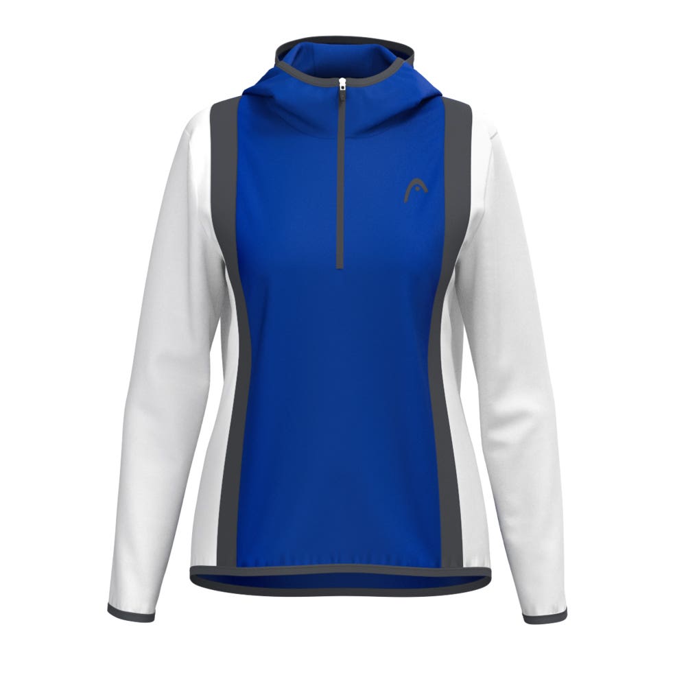 SUDADERA HEAD CLUB 25 TECH MUJER BLANCO