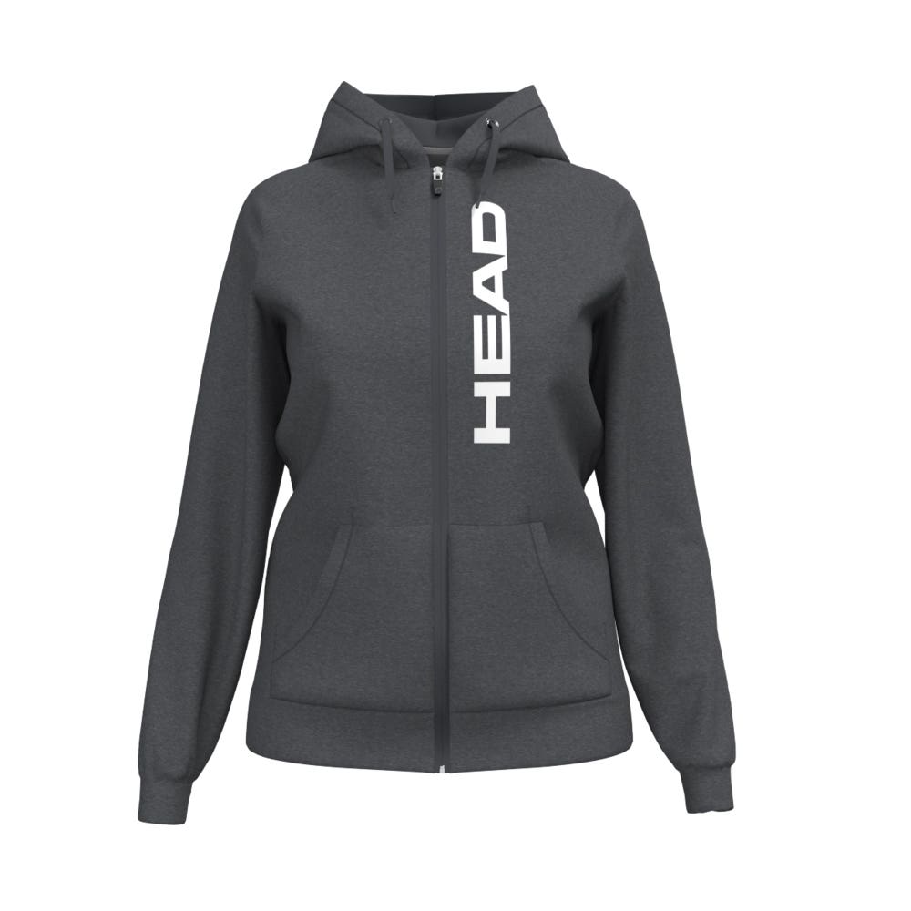 SUDADERA HEAD CLUB ORIGINAL FZ MUJER GRIS