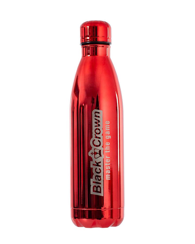 BOTELLA TÉRMICA BLACK CROWN ROJA