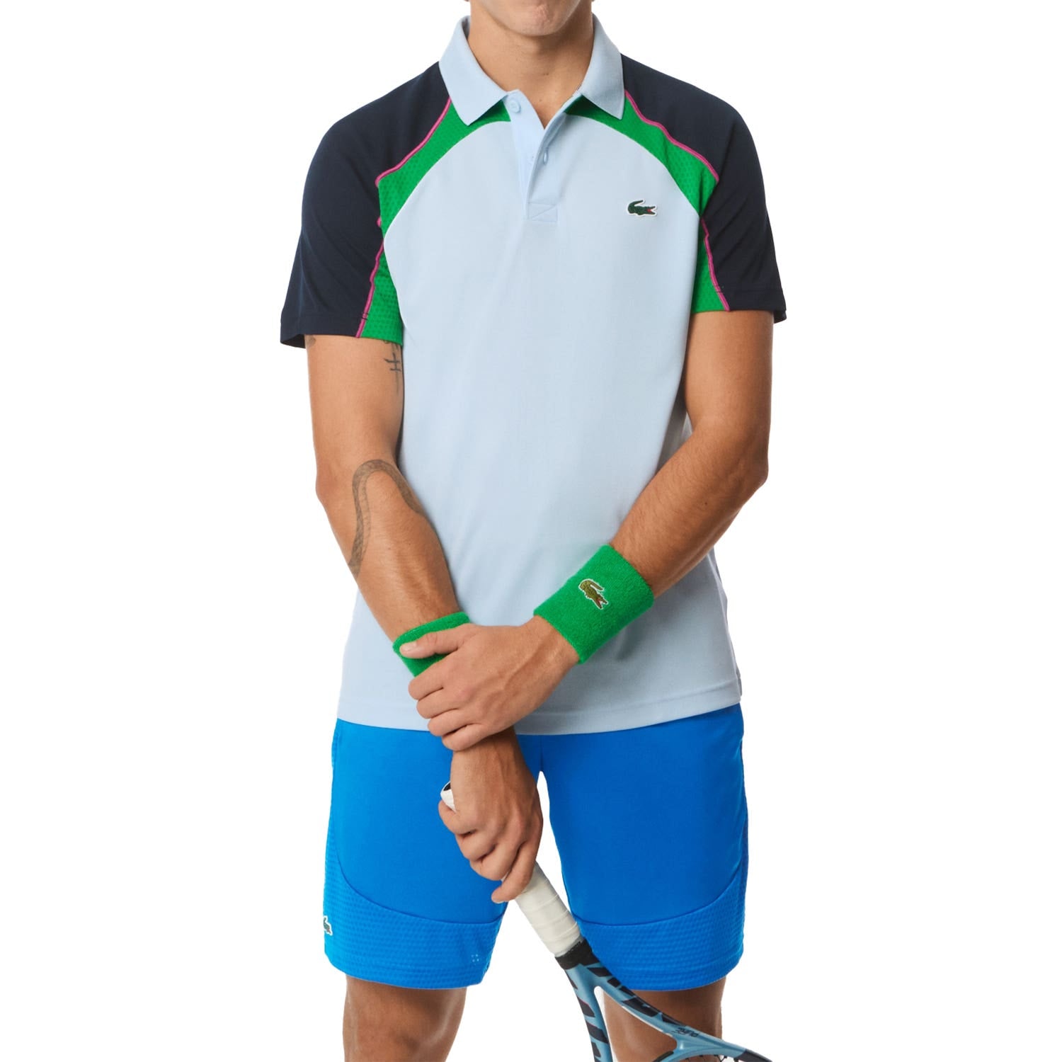 POLO LACOSTE PLAYERS COLLECTION DH8955 GREEN