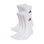 PACK 3 PARES CALCETINES ADIDAS CUSHION SPORTWEAR CREW BLANCO