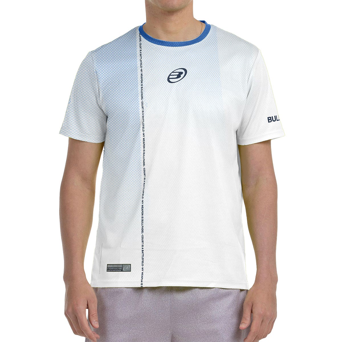 CAMISETA BULLPADEL BATEN BLANCO