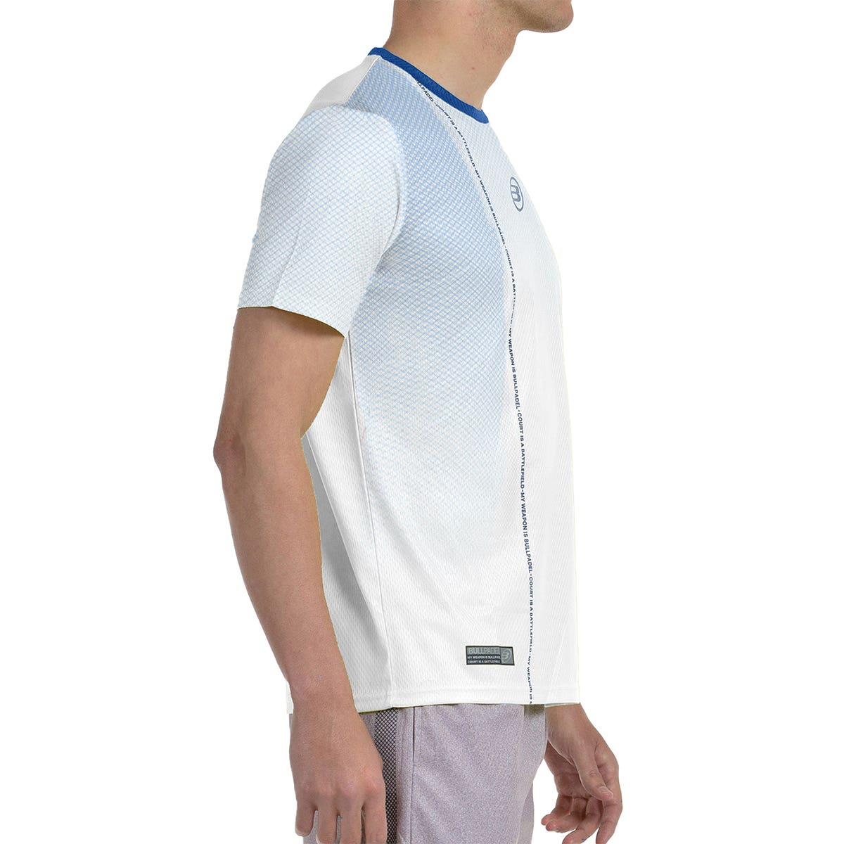 CAMISETA BULLPADEL BATEN BLANCO