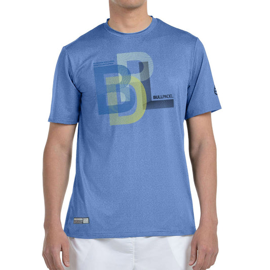 CAMISETA BULLPADEL BEBAS AZUL