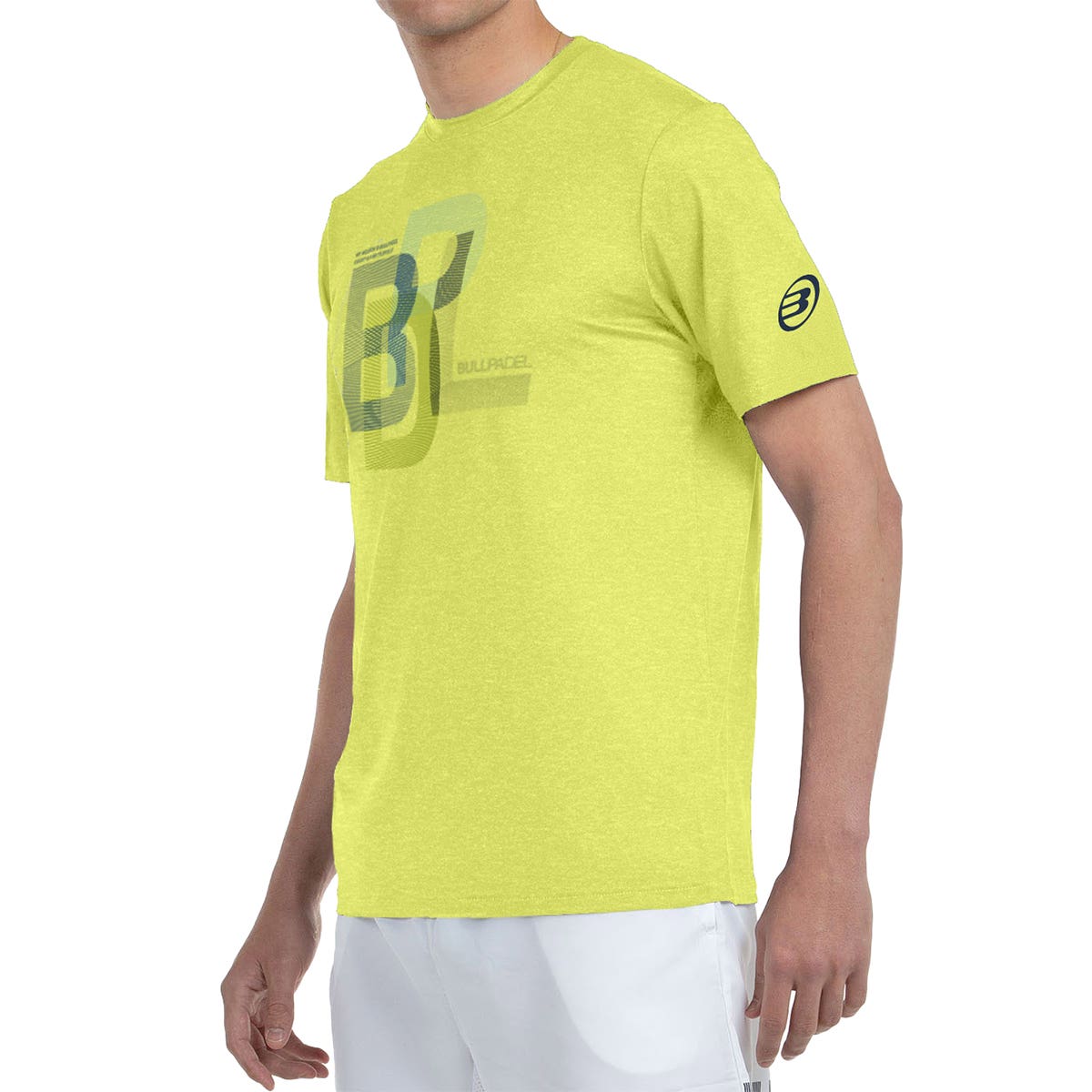 CAMISETA BULLPADEL BEBAS AMARILLO