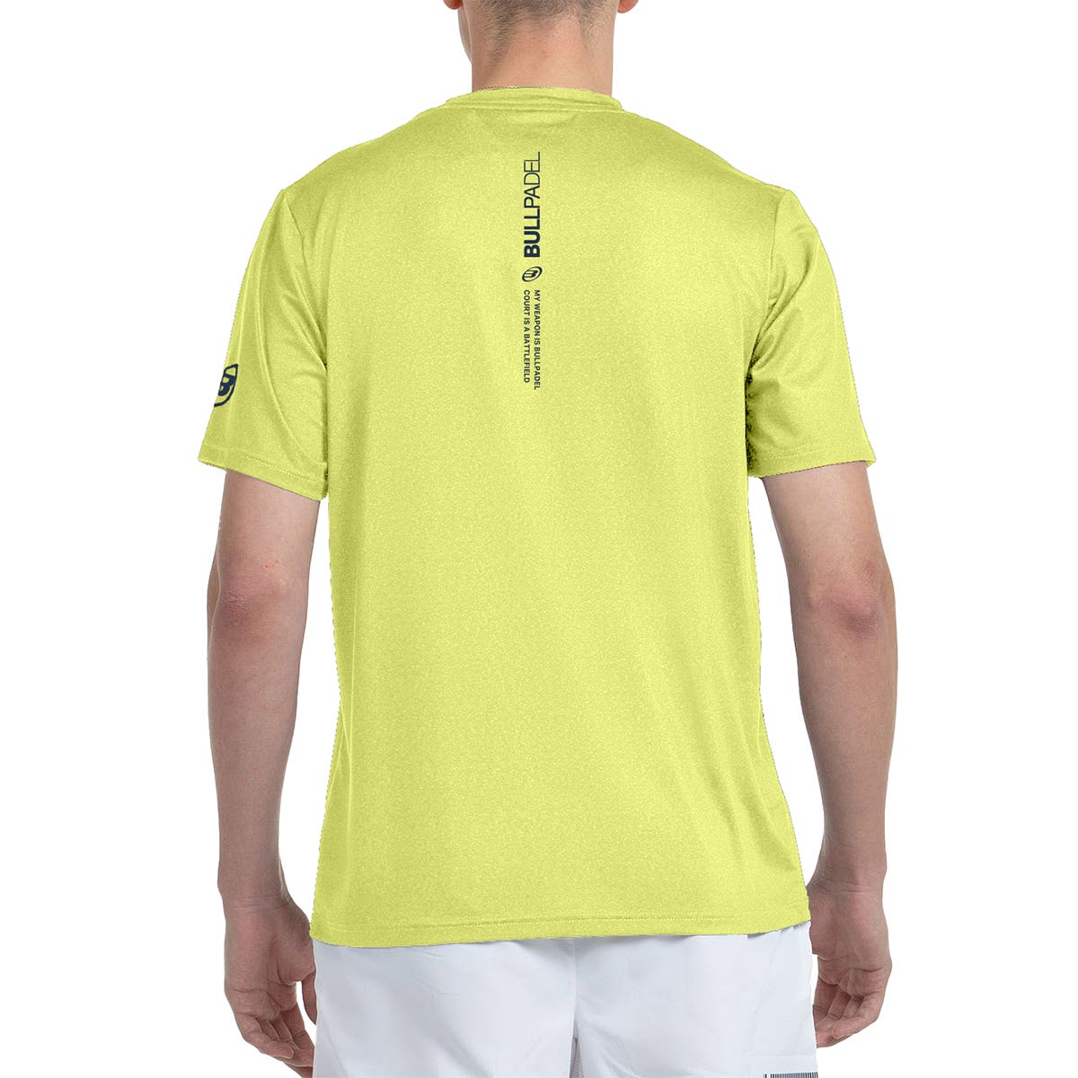 CAMISETA BULLPADEL BEBAS AMARILLO