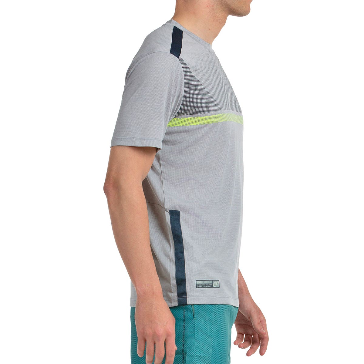 CAMISETA BULLPADEL BILAO GRIS MEDIO VIGORE