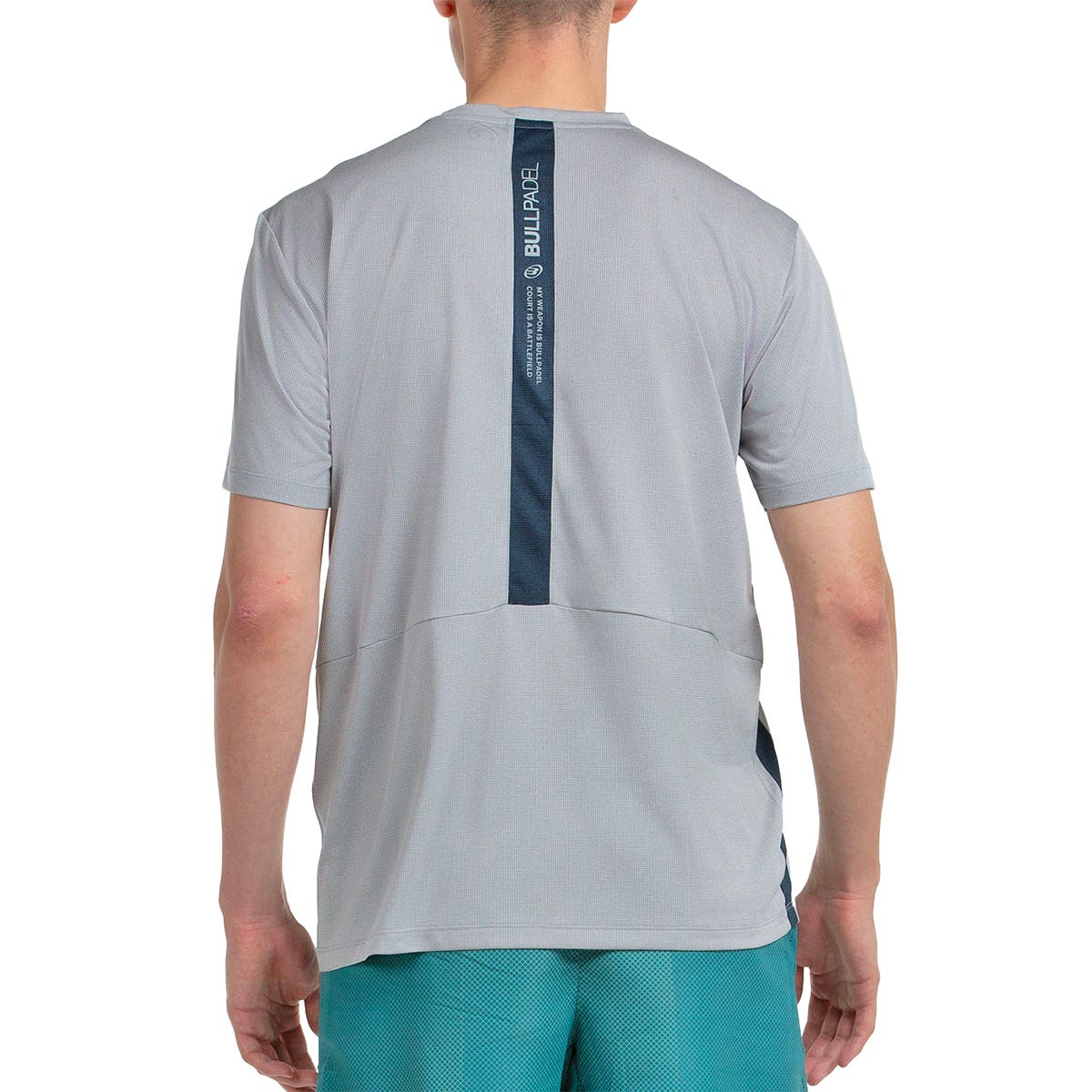 CAMISETA BULLPADEL BILAO GRIS MEDIO VIGORE