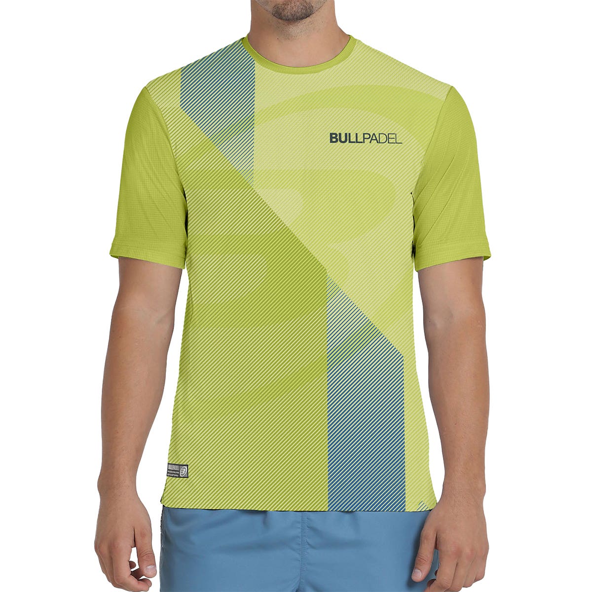 CAMISETA BULLPADEL BRUMO AMARILLO