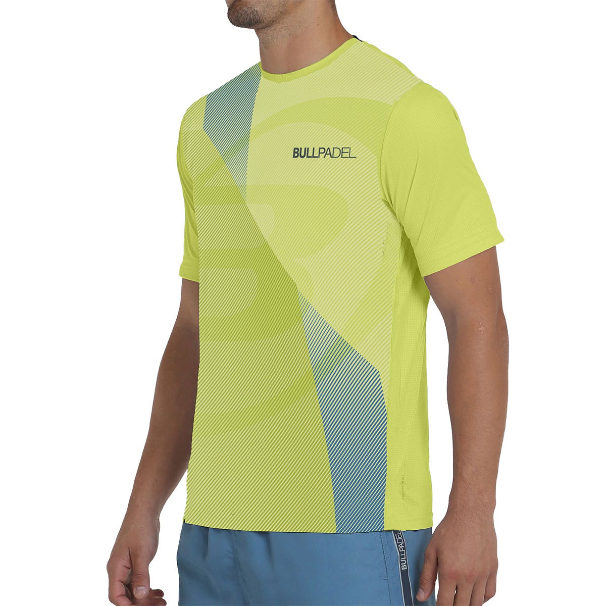 CAMISETA BULLPADEL BRUMO AMARILLO