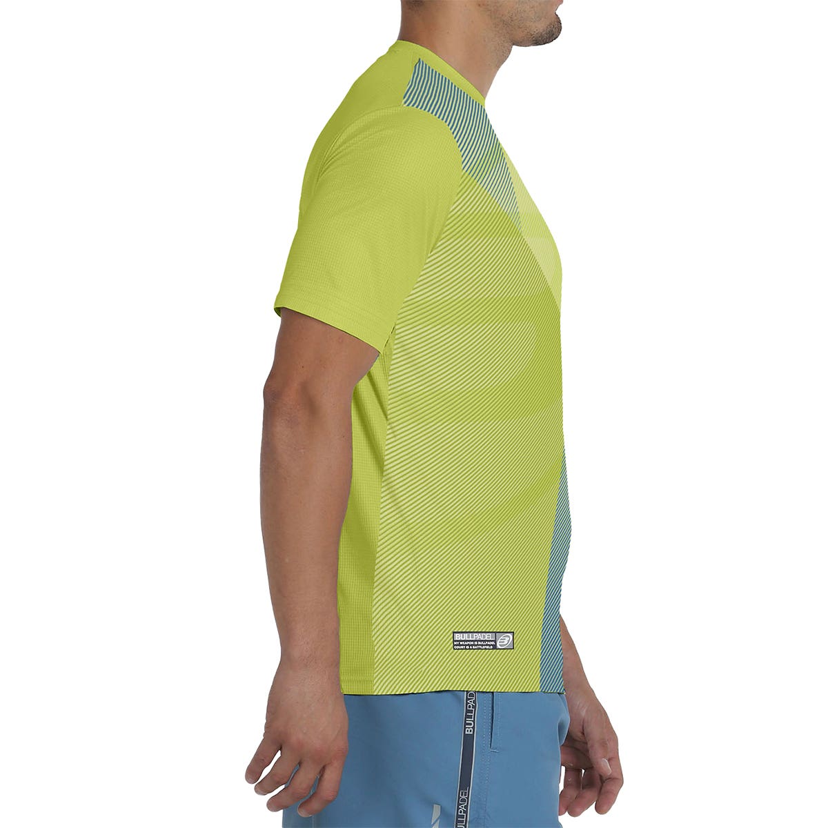 CAMISETA BULLPADEL BRUMO AMARILLO