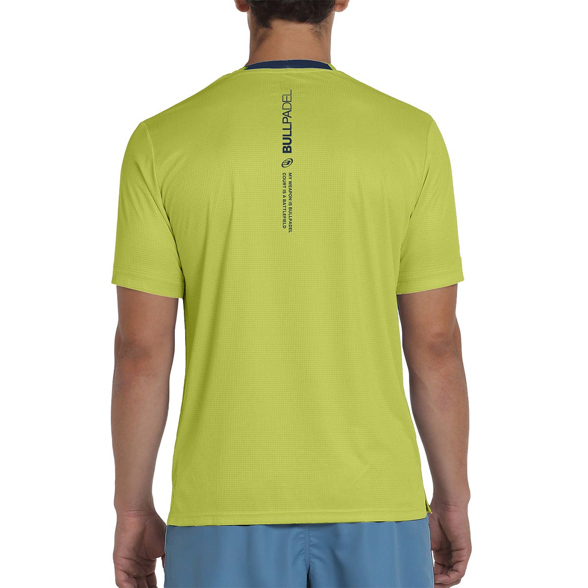 CAMISETA BULLPADEL BRUMO AMARILLO