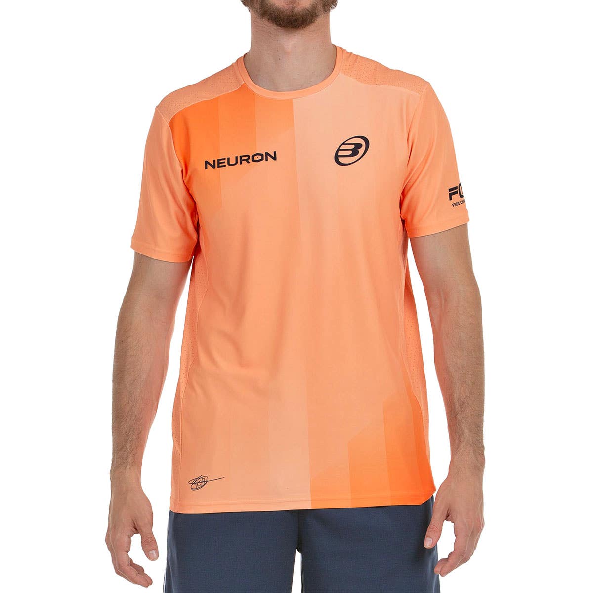 CAMISETA BULLPADEL CHINGOTTO 25V PAPAYA