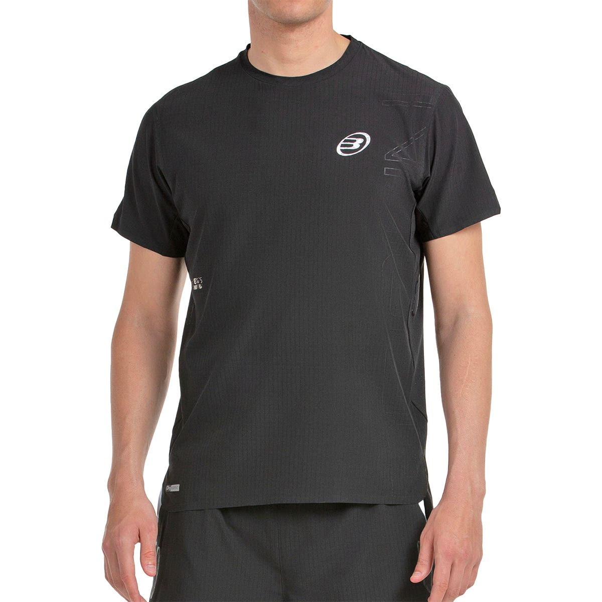 CAMISETA BULLPADEL LICIO NEGRO