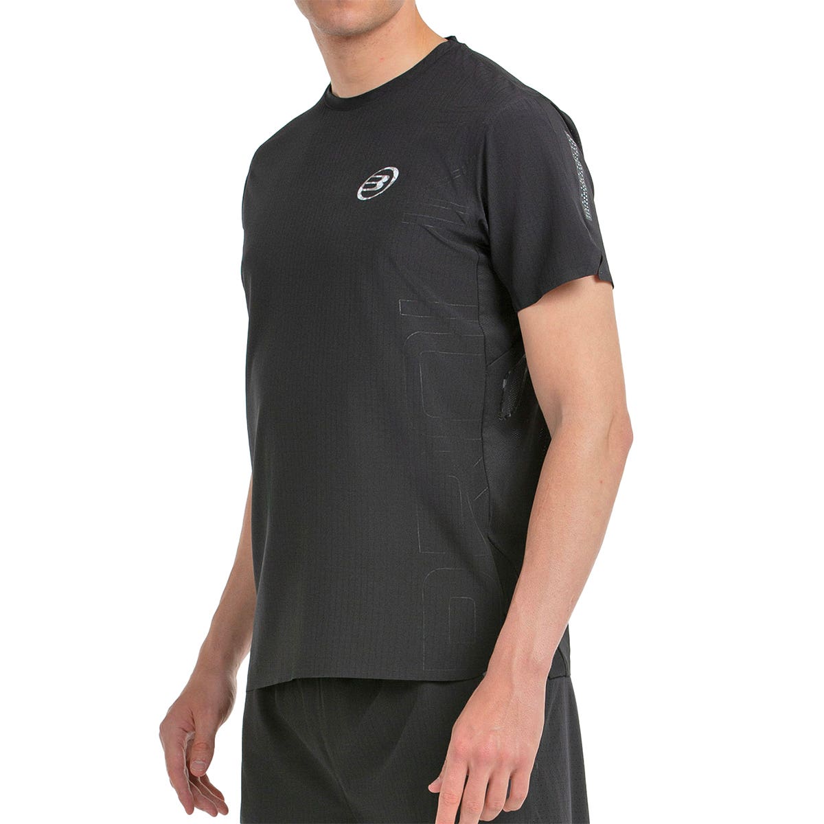 CAMISETA BULLPADEL LICIO NEGRO