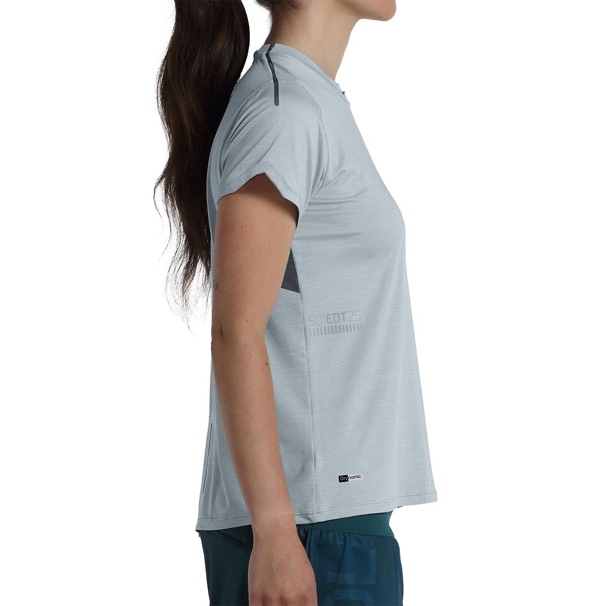 CAMISETA MANGA CORTA BULLPADEL MUJER LARDA 501 HORMIGÓN