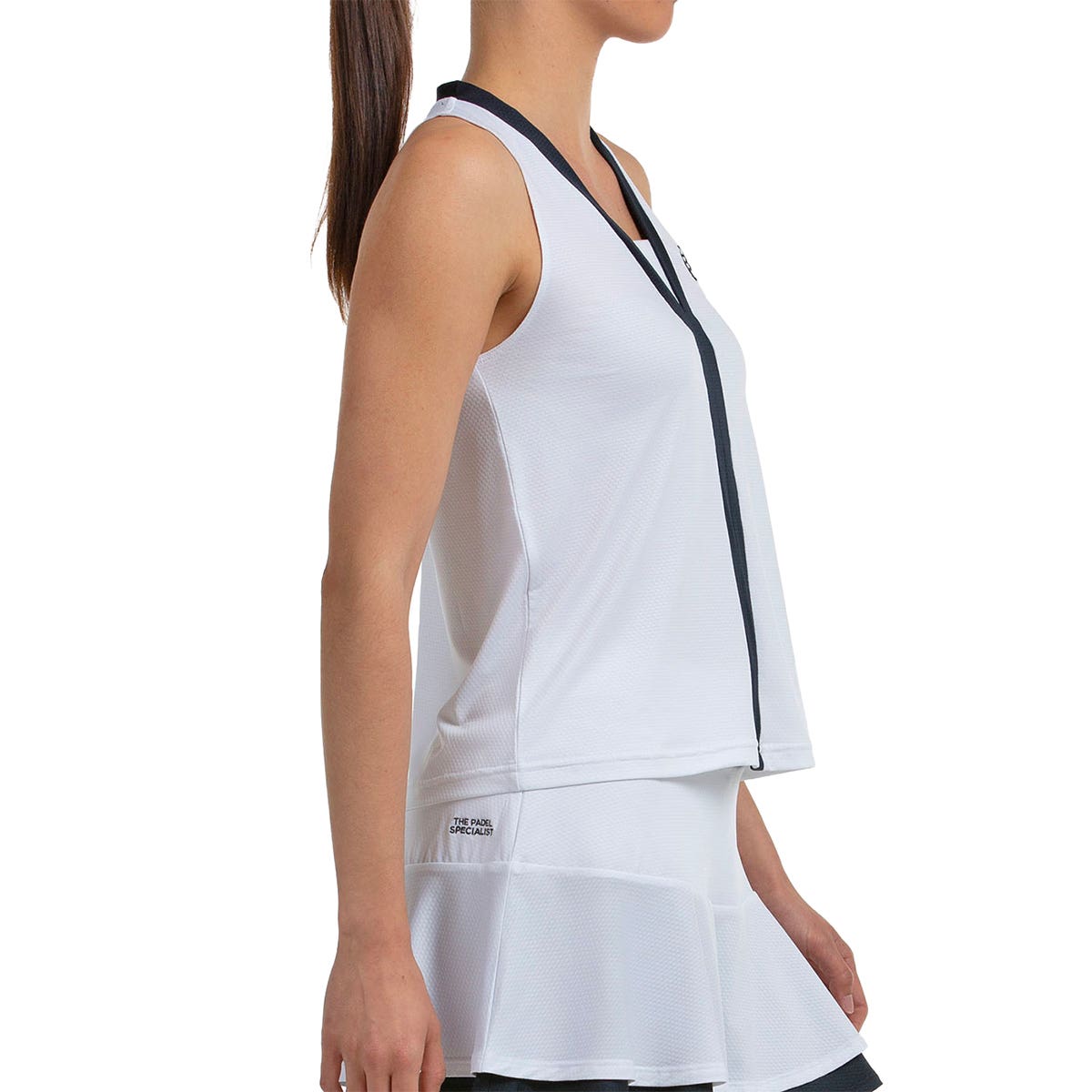 CAMISETA SIN MANGAS BULLPADEL TALITA BLANCO MUJER