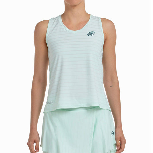 CAMISETA TIRANTES BULLPADEL MUJER ADIES 266 VERDE AGUA