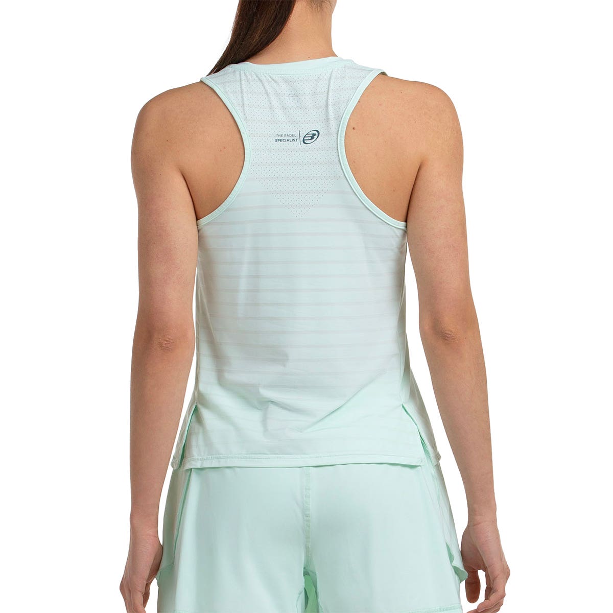 CAMISETA TIRANTES BULLPADEL MUJER ADIES 266 VERDE AGUA