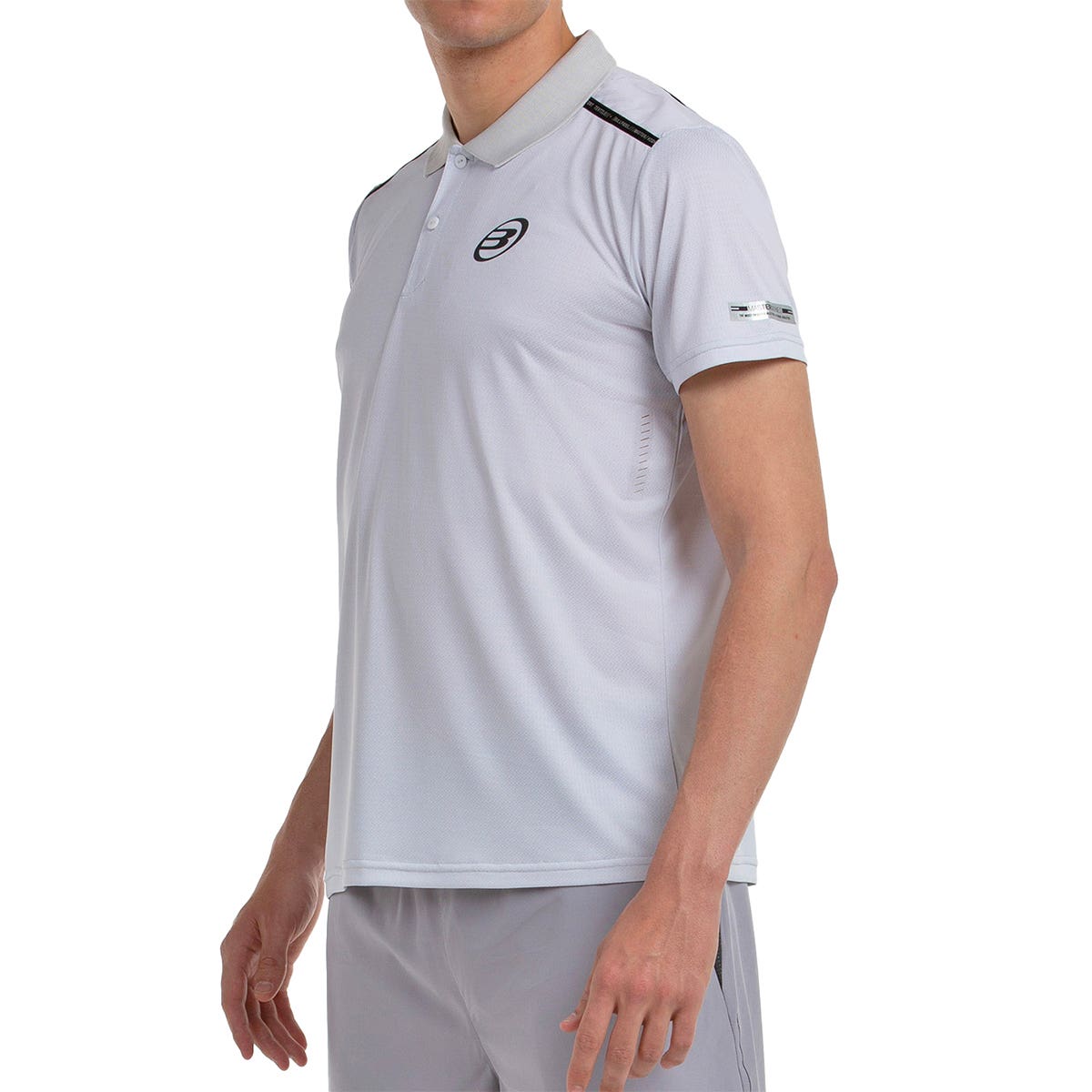 POLO BULLPADEL MIRAC GRIS PERLA