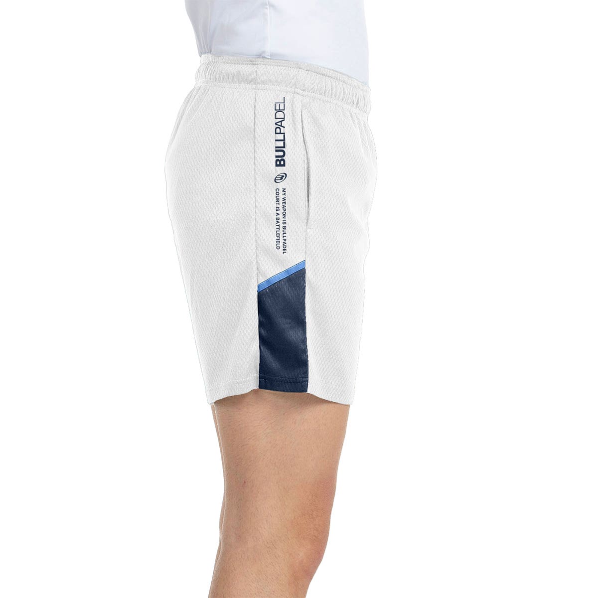 SHORT BULLPADEL BATIO  012 BLANCO