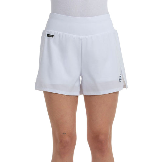 SHORT POLIESTER BULLPADEL MUJER DICTIO BLANCO