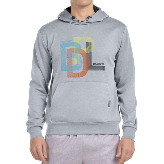 SUDADERA BULLPADEL GONDO GRIS