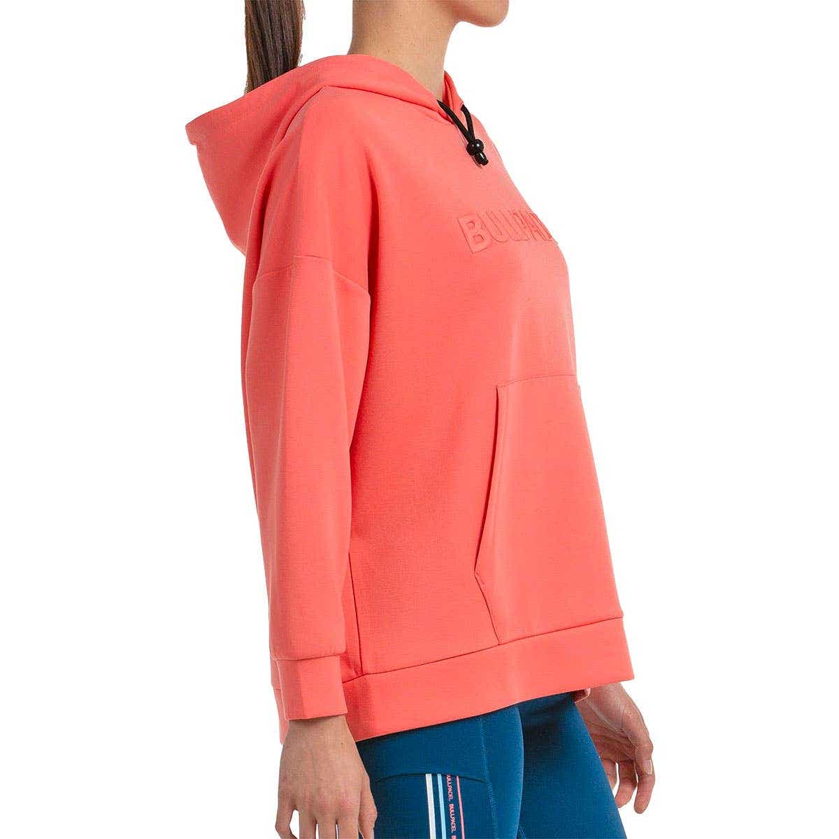 SUDADERA BULLPADEL SILBA MUJER ROSA
