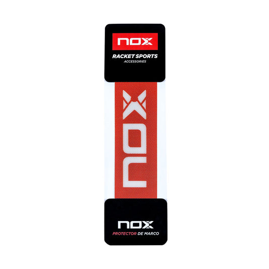 BOLSA 6 UDS. - BLISTER (1 UD) PROTECTOR NOX ROJO LOGO BLANCO