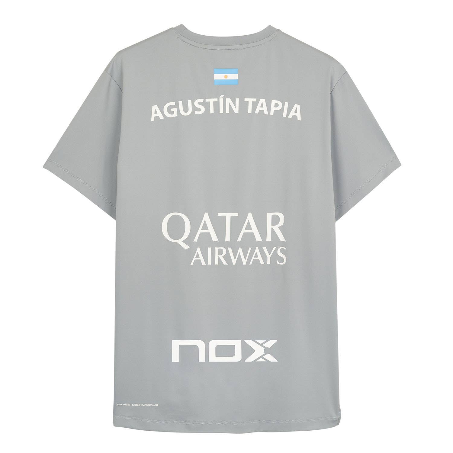 CAMISETA NOX SPONSORS AT10 GRIS
