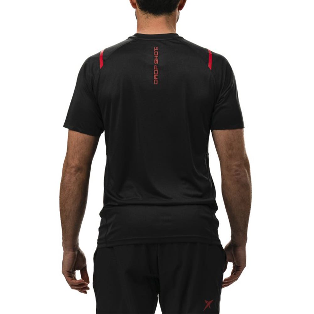 CAMISETA DROP SHOT FENIX NEGRO