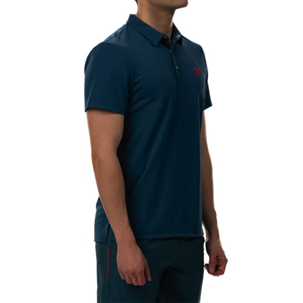 POLO DROP SHOT EGAN AZUL