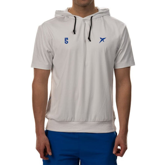 SUDADERA DROP SHOT AKER WHITE