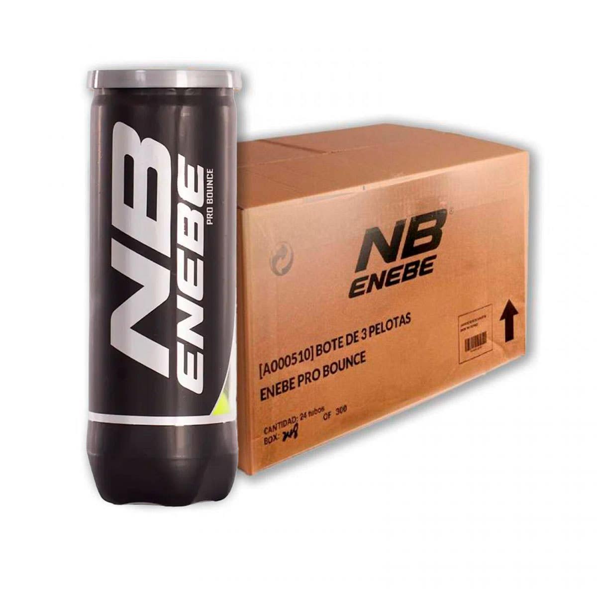 CAJON 24 BOTES DE 3 PELOTAS ENEBE PRO BOUNCE