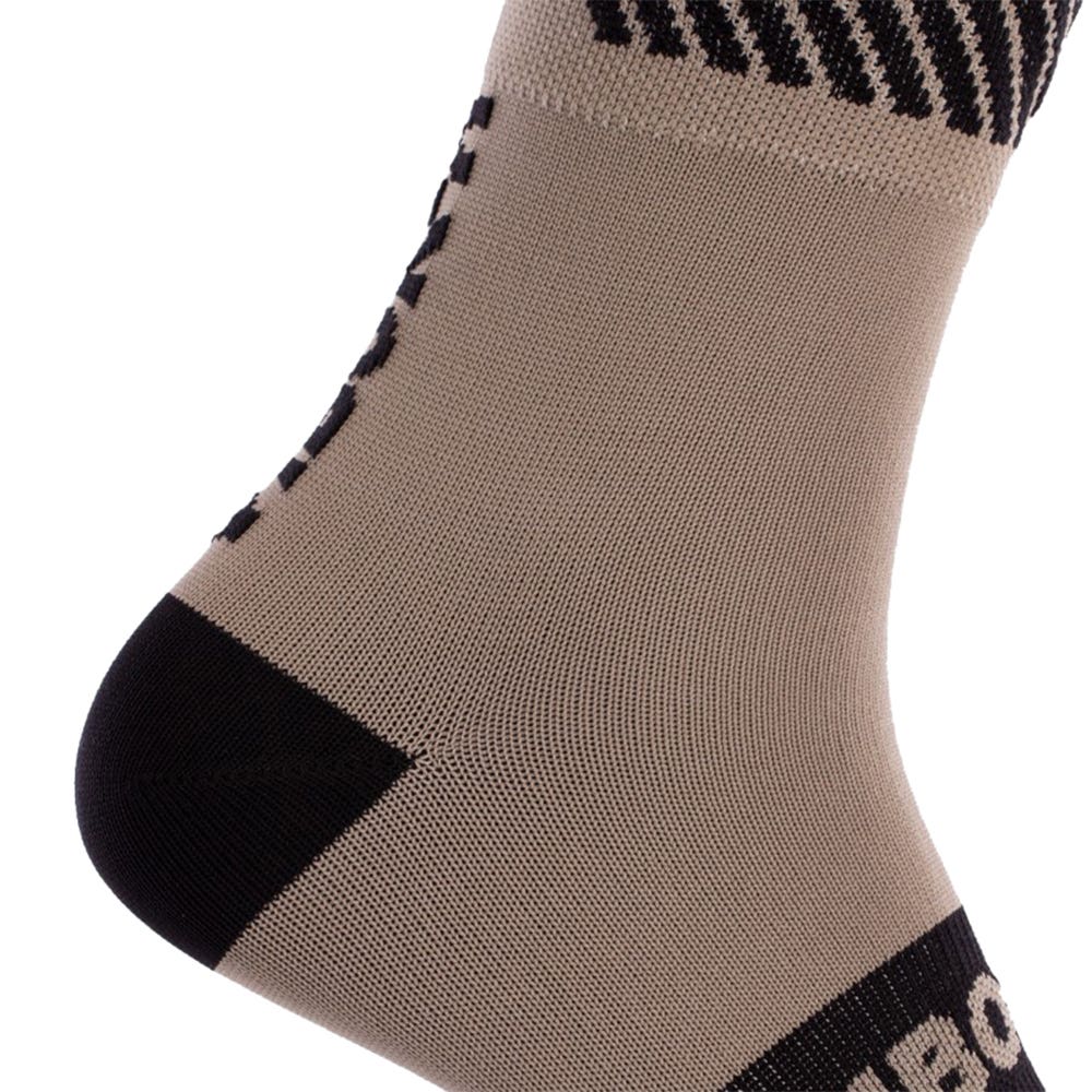 CALCETINES VIBOR-A KAIT MEDIA CAÑA PLATA/NEGRO