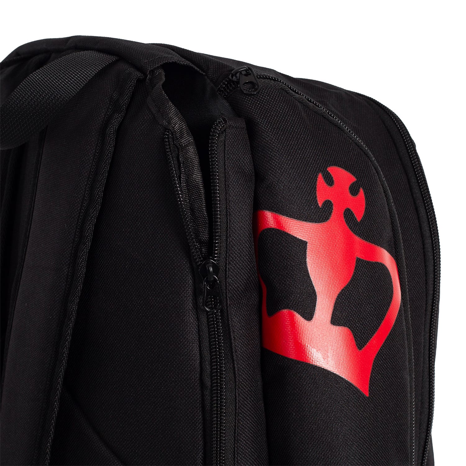 MOCHILA BLACK CROWN FOCUS NEGRO/ROJO A002368