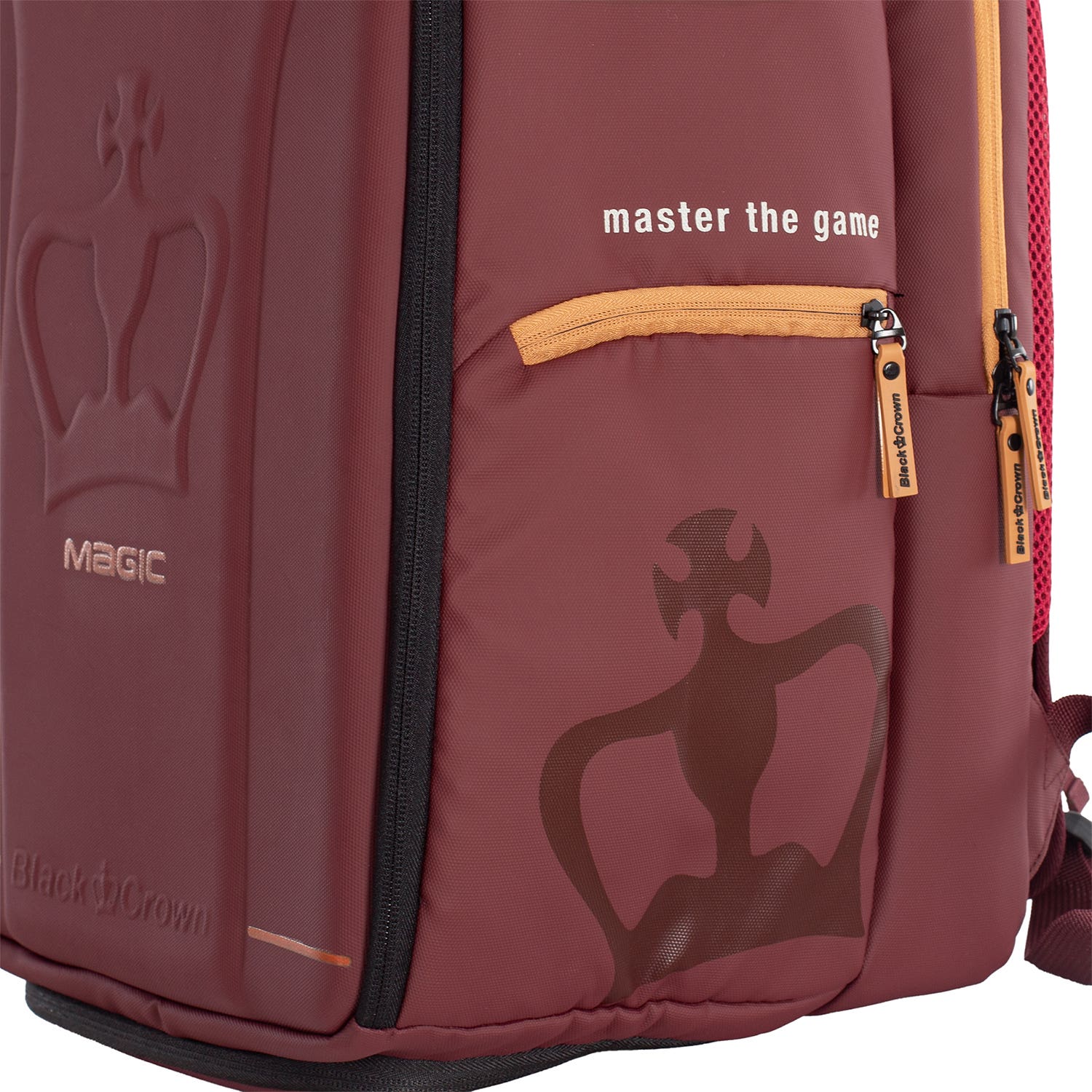 MOCHILA BLACK CROWN MAGIC BUERDEOS/DORADO