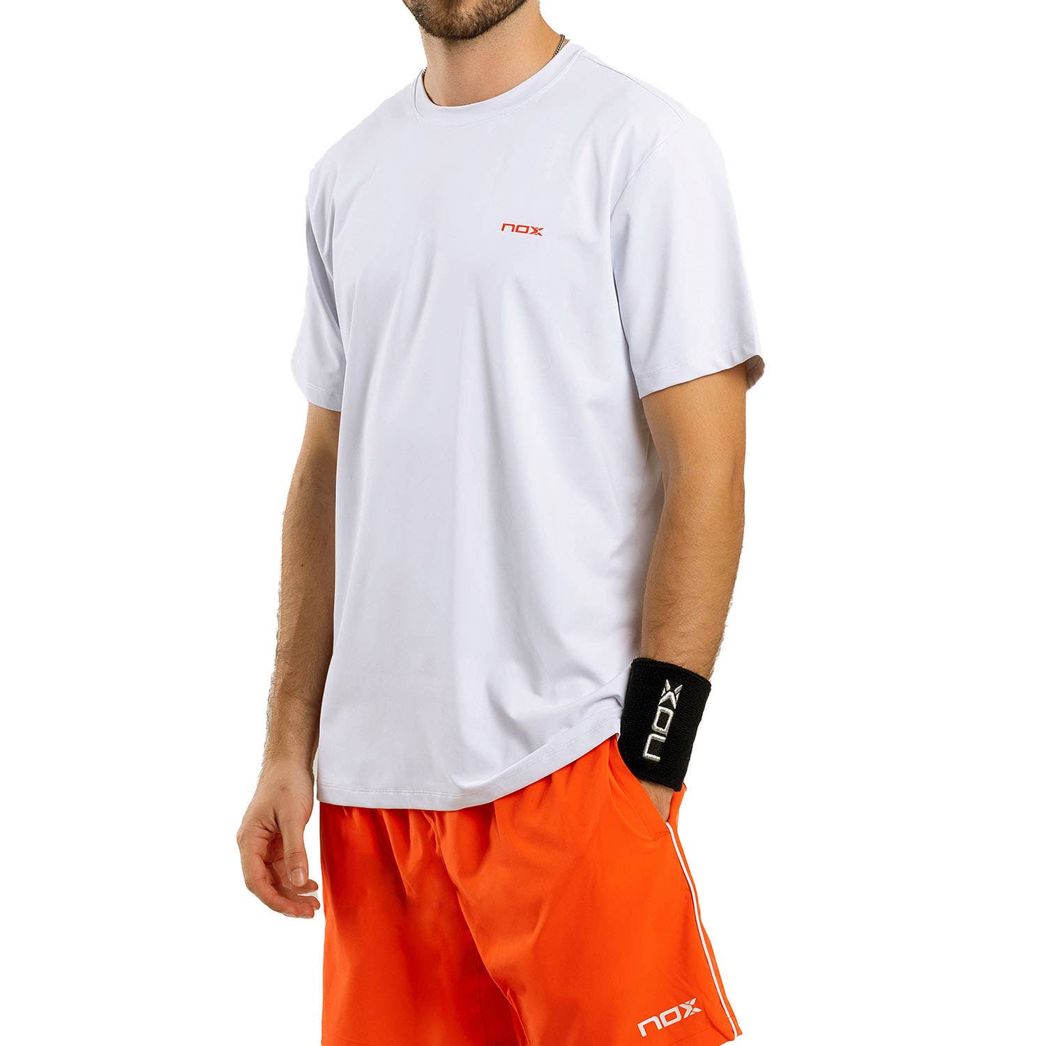 CAMISETA NOX TEAM REGULAR BLANCO