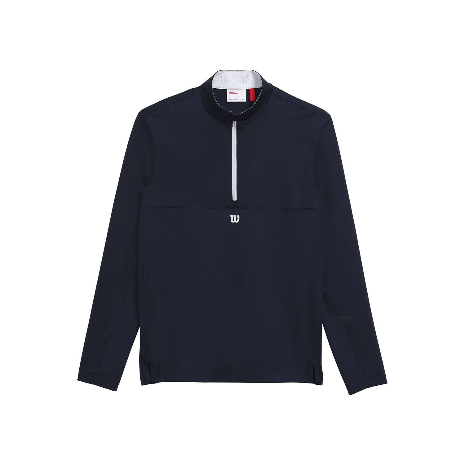 WILSON  ELEVATE PERFORMANCE HALF ZIP AZUL MARINO