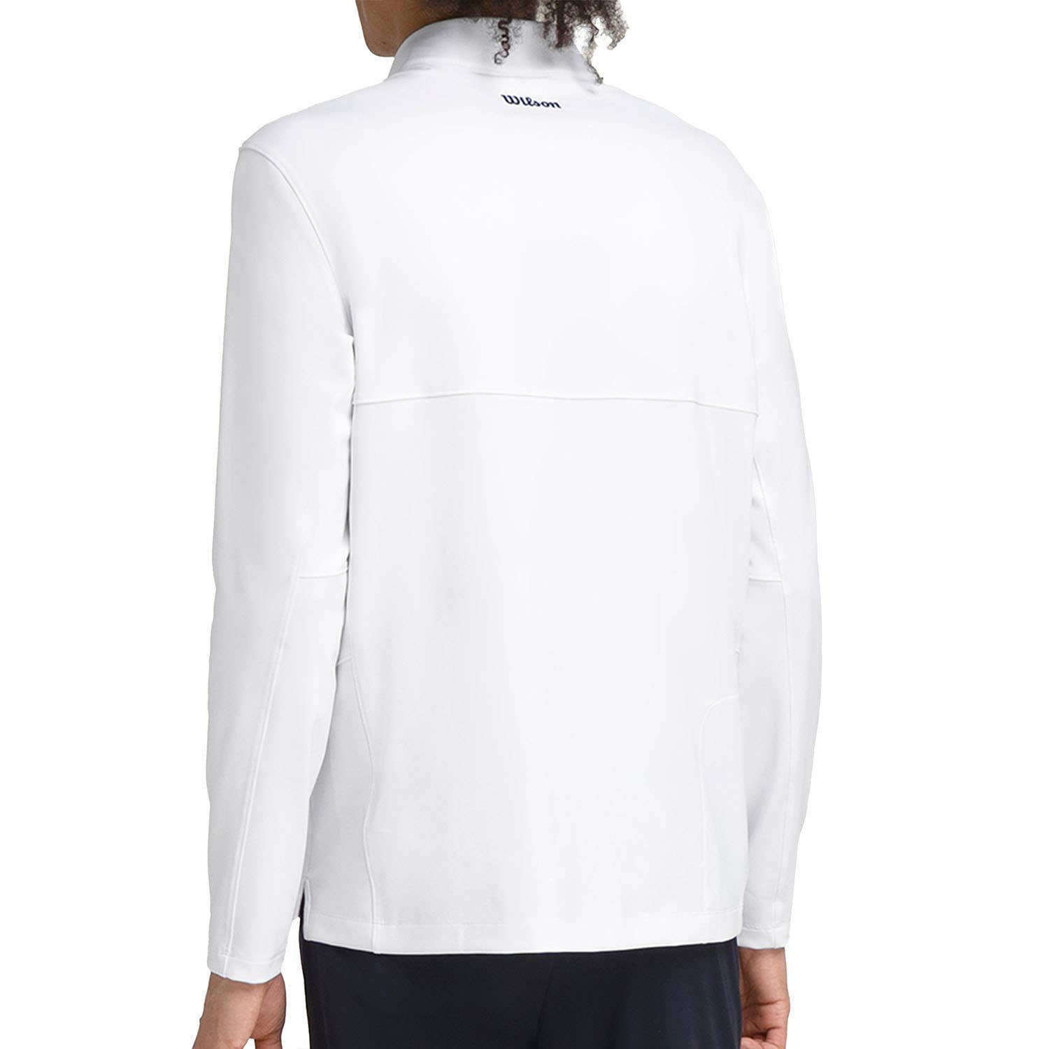 WILSON  ELEVATE PERFORMANCE HALF ZIP BLANCO