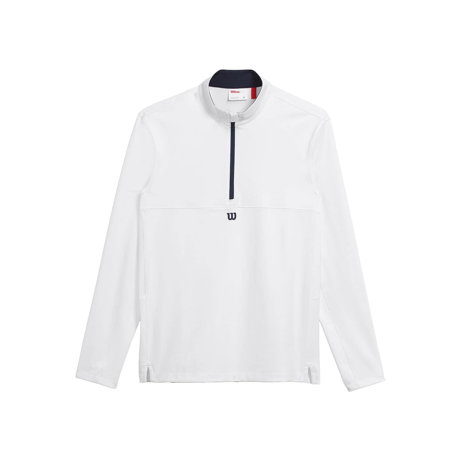 WILSON  ELEVATE PERFORMANCE HALF ZIP BLANCO
