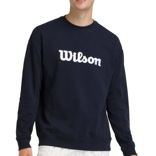 SUDADERA WILSON PARKSIDE CREW AZUL MARINO