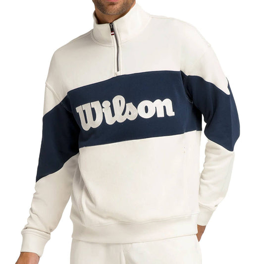 SUDADERA WILSON PARKSIDE HALF-ZIP BEIGE