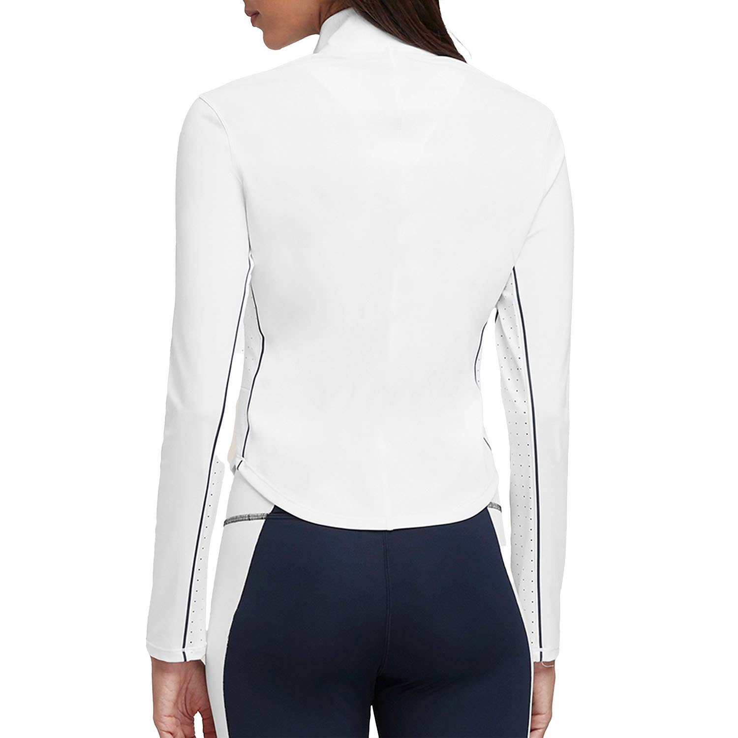 CAMISETA MANGA LARGA WILSON BRENTWOOD HALF-ZIP BLANCO