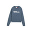 SUDADERA WILSON SIDELINE CREW AZUL MUJER