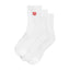 PACK 3 CALCETINES WILSON QUARTER TOP BLANCO
