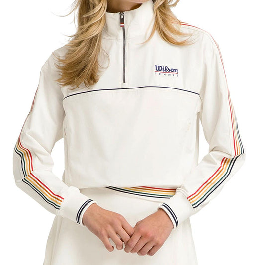 SUDADERA WILSON DAVENPORT WOVEN MUJER